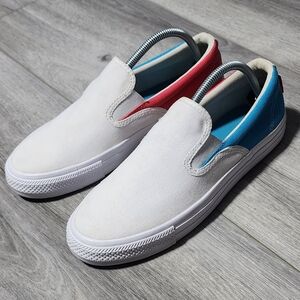 Converse Chuck Taylor All Star Double Gore Slip On Sneakers Womens Size 10